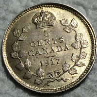 Canada-1917-5-Cent,-What-Grade?